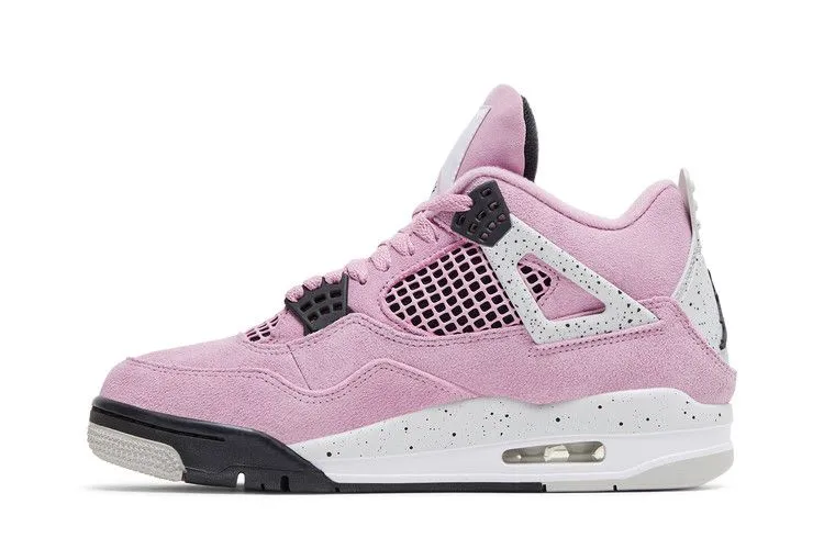 Mesh Lining Step Smart Wmns Air Jordan 4 Retro 'Orchid'