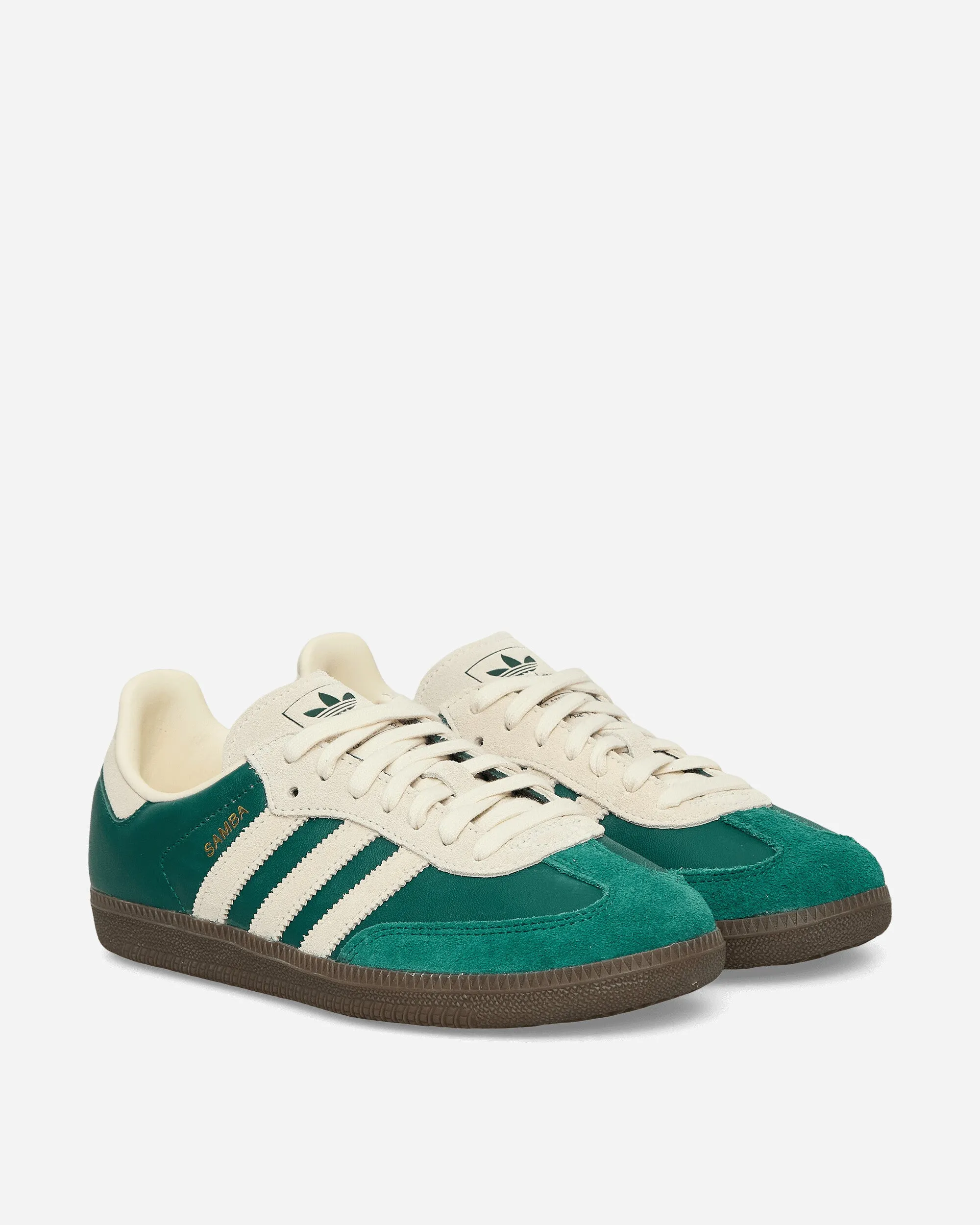 Samba OG Sneakers Collegiate Green / Cream White Campus Cool Calm Mood
