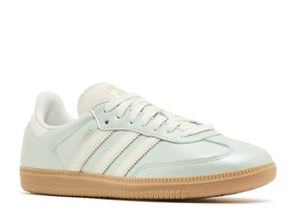 Fall look Adidas Samba OG Linen Green Metallic