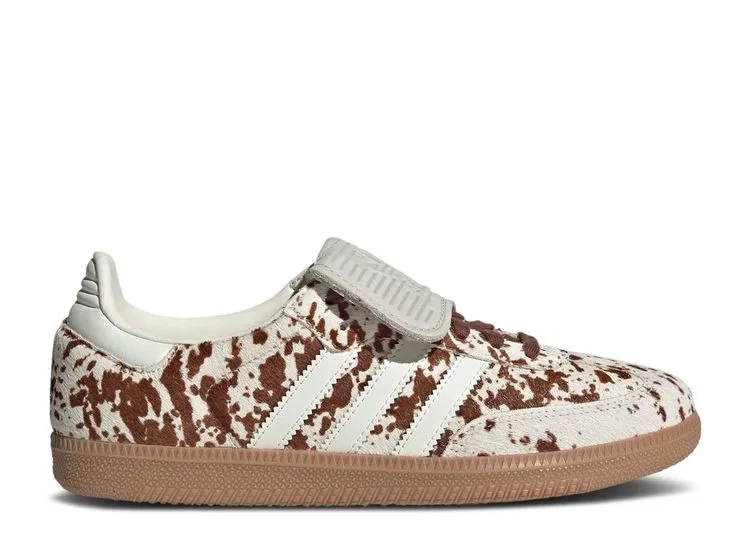 Adidas Samba LT Cow Print Brown White Clean Movement