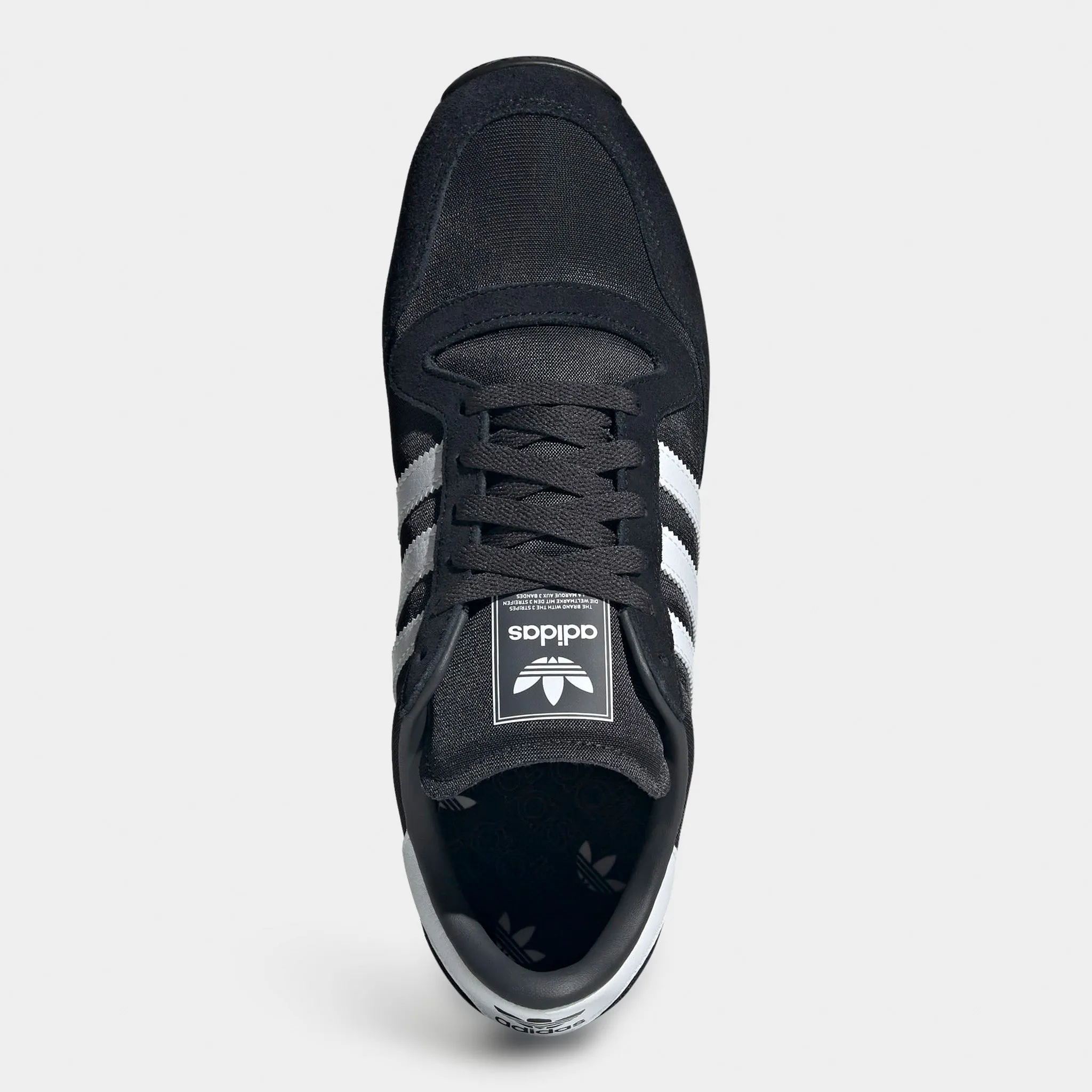 adidas Galaxy OG Carbon / White - Black Versatile Quiet Step