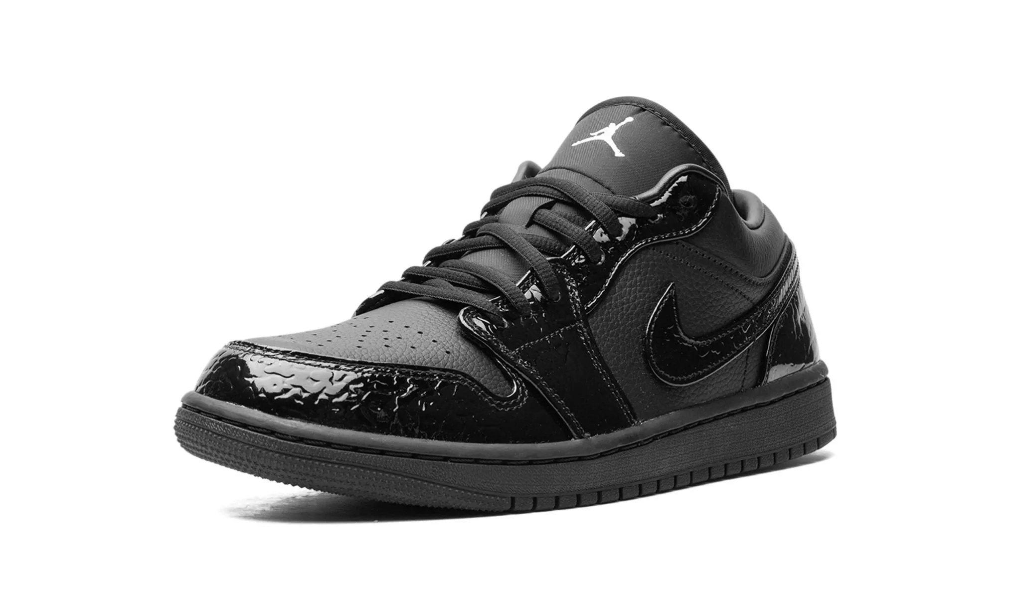 Power Flow Wind Chill Wmns Air Jordan 1 Low SE 'Black Croc'