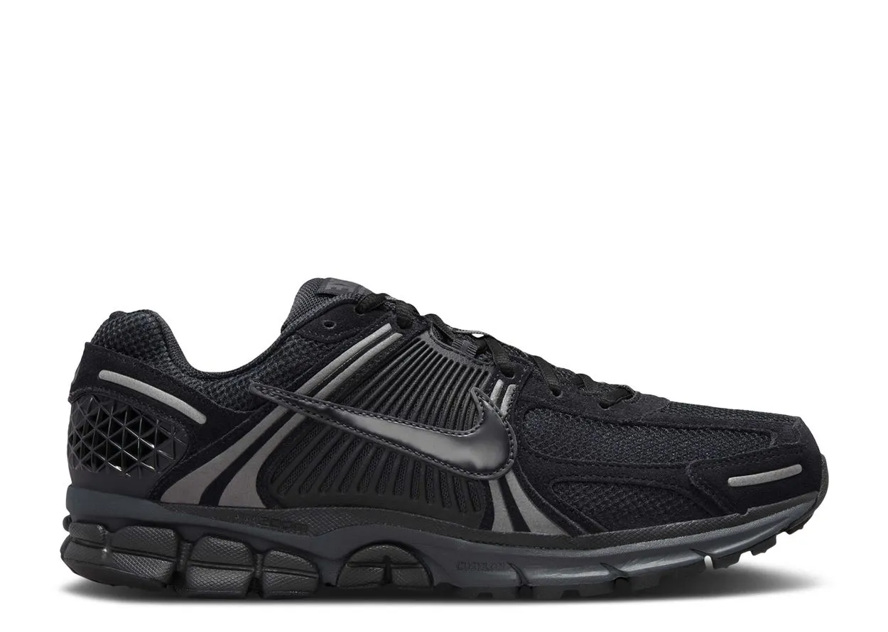 Nike Zoom Vomero 5 Black Metallic Dark Grey self - discovery running shoe interest lace - up shoes