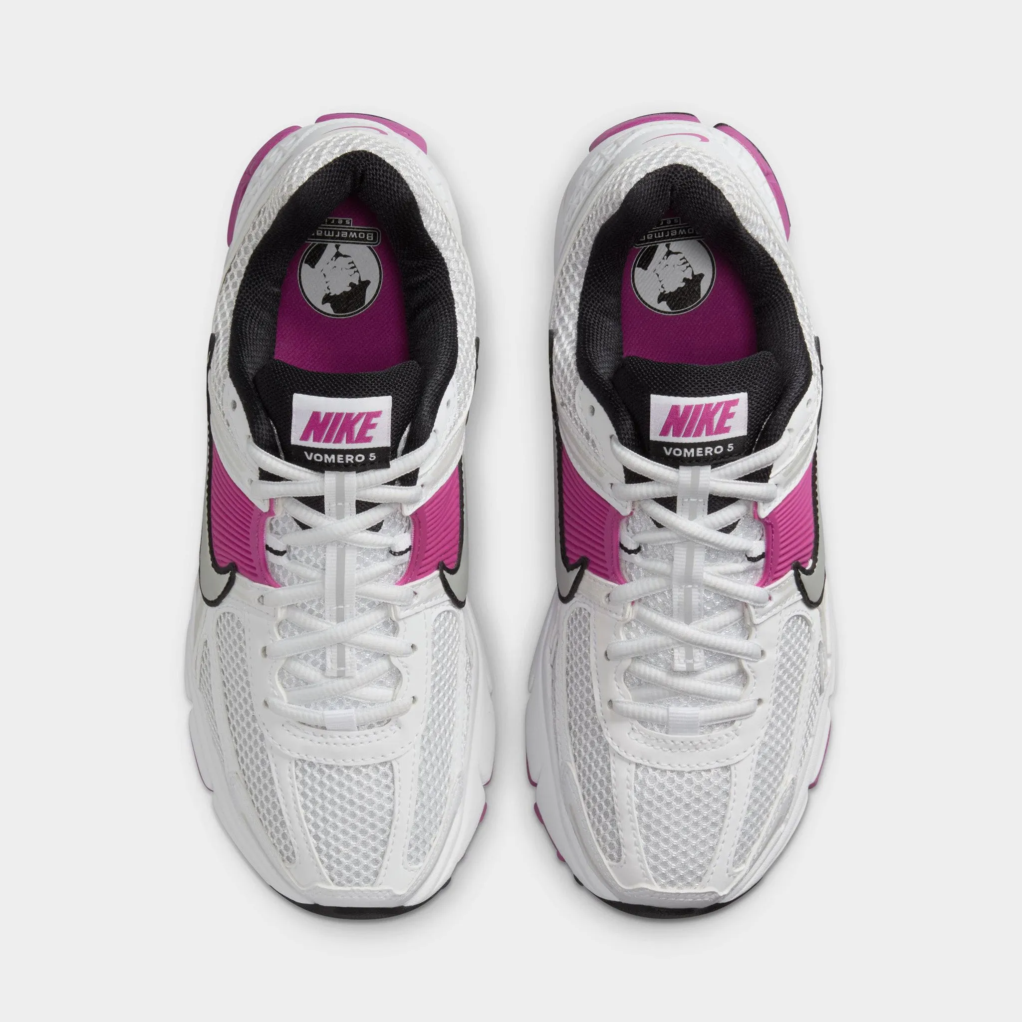 Stretchable Mesh Nike Women's Zoom Vomero 5 White / Metallic Platinum - Pure Platinum