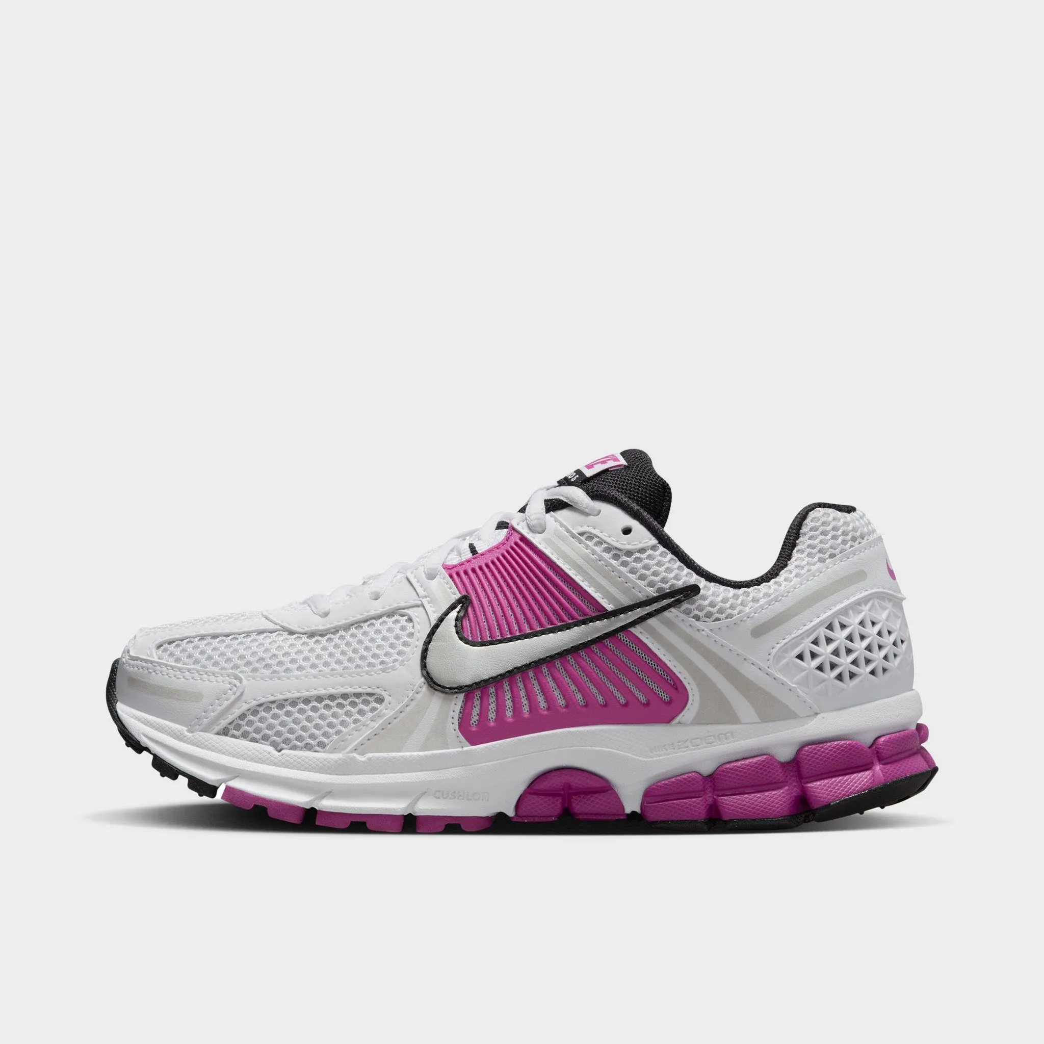 Nike Women's Zoom Vomero 5 White / Metallic Platinum - Pure Platinum Ankle - collar Reinforced toe