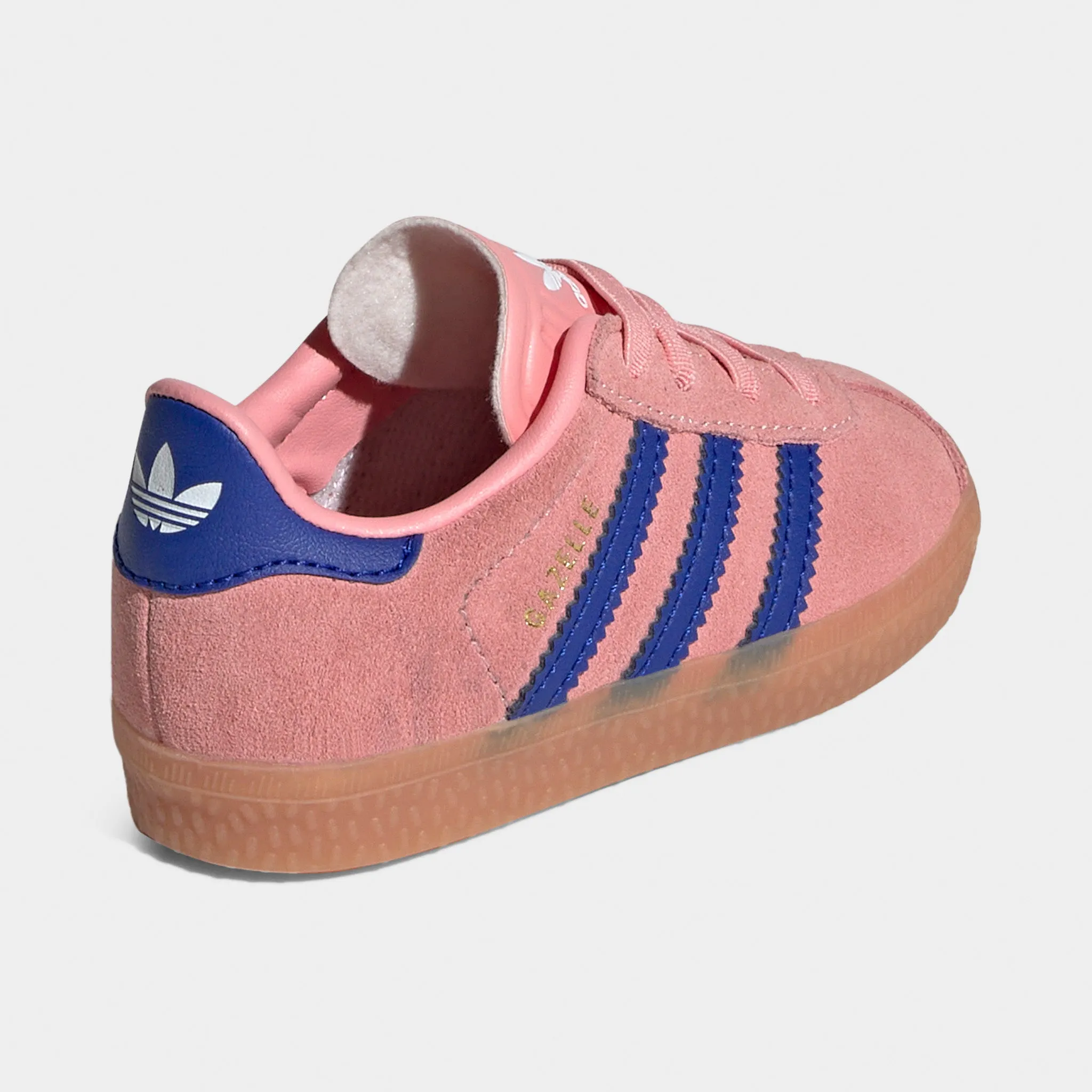 adidas Gazelle Infants' Pink / Lucid Blue Quiet Step Outfit Key