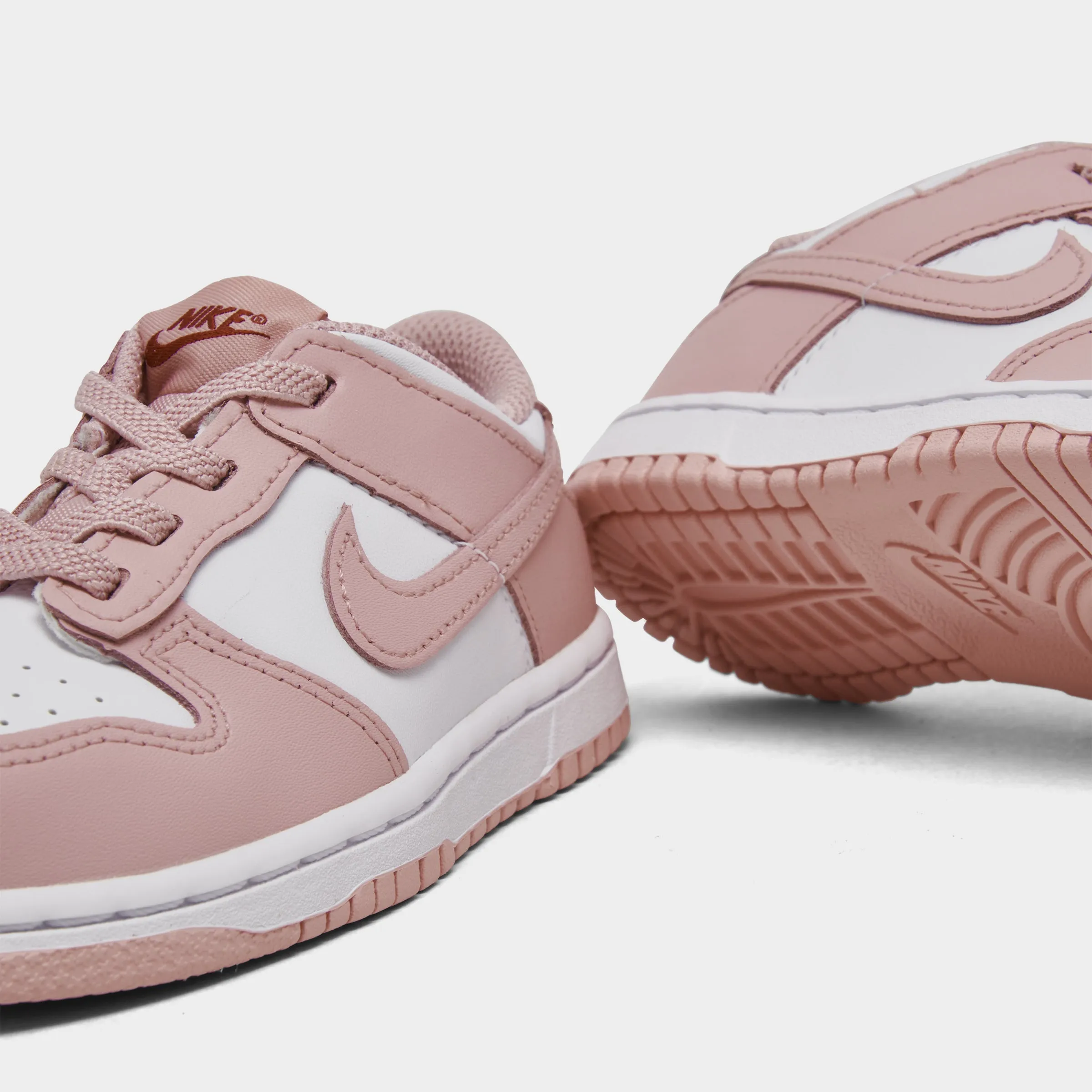 Nike Dunk Low TD White / Pink Glaze - Pomegranate Gym Street Mesh   lined