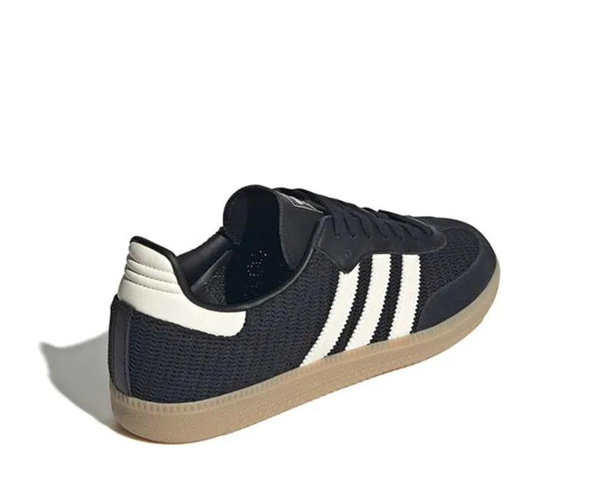 Adidas Samba OG "Core Black" Slip   On Style Stretch Hike