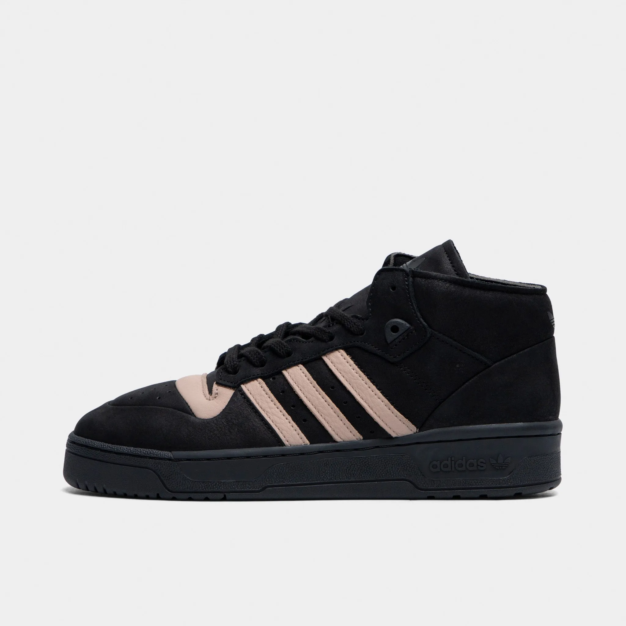Moon Tone Soft Material adidas Originals Rivalry Mid 001 Core Black / Ash Pearl - Core Black