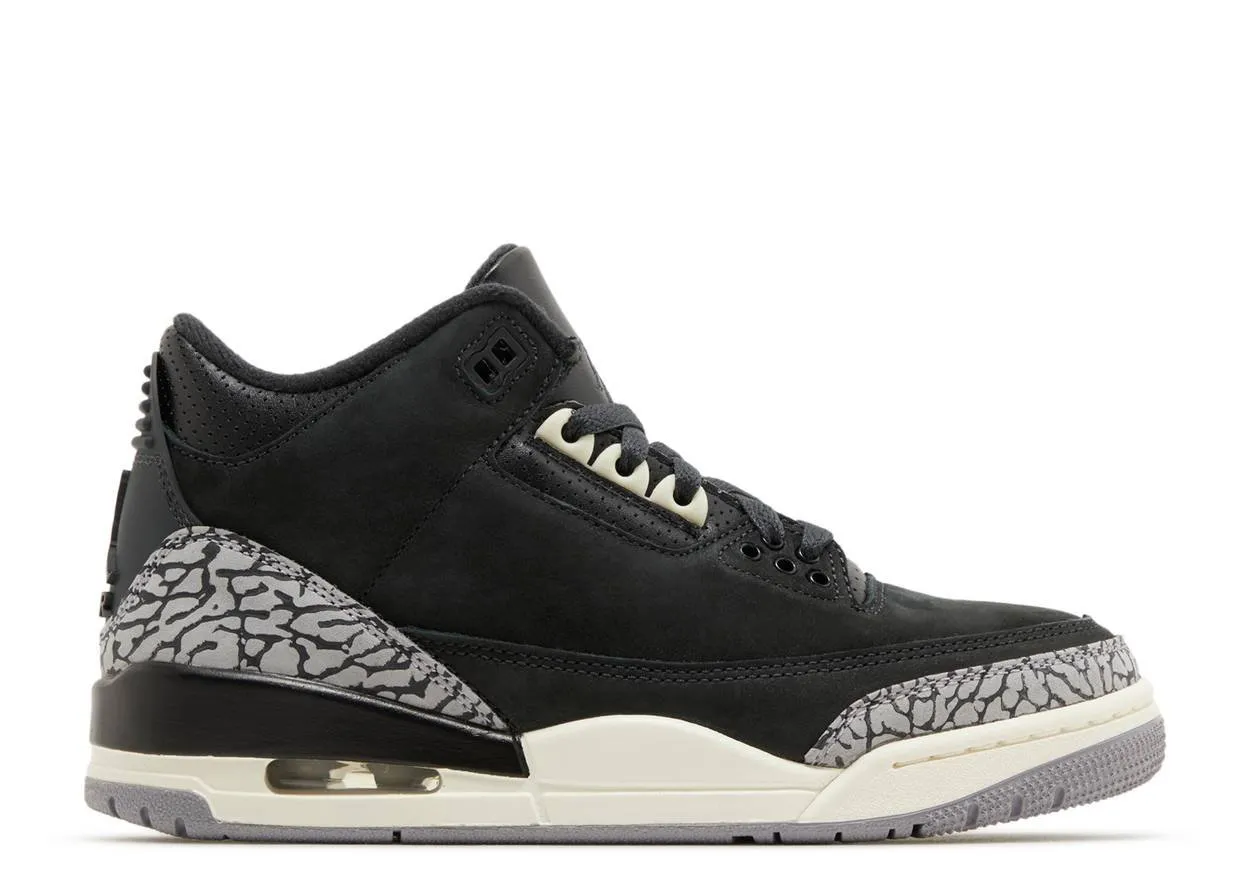 Premium Comfort Wild Jog Air Jordan 3 Retro Off Noir