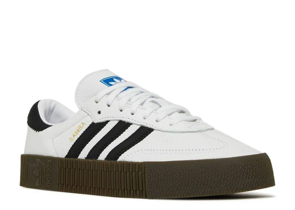 Supportive sole Boat shoes Adidas Sambarose Cloud White