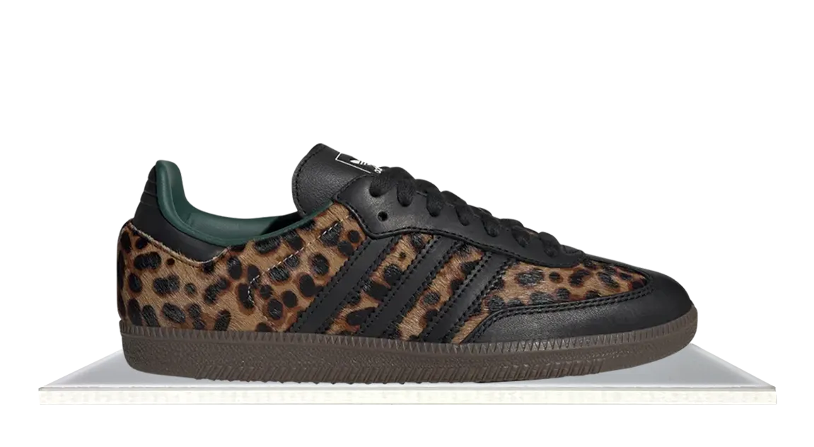 Storm Hike Lounge Wear Adidas Samba 'Black Green Leopard'
