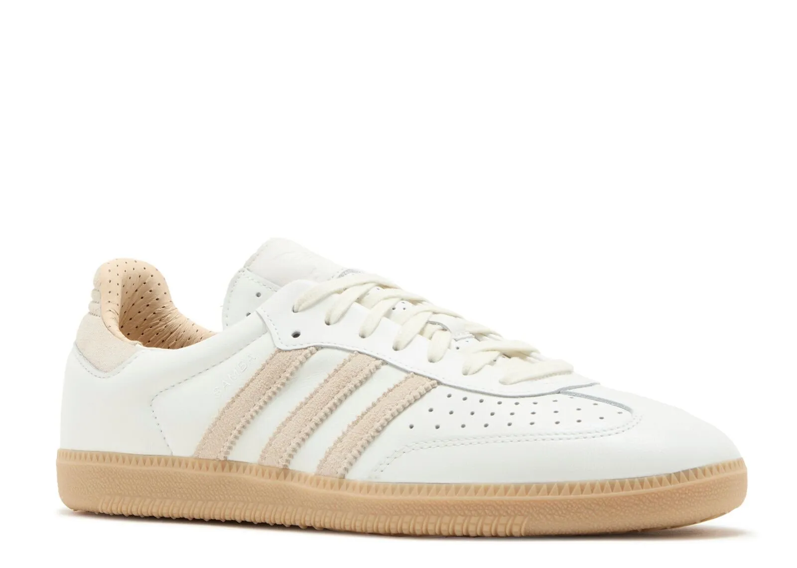 Bright Jog Suede Adidas Samba OG Core White Magic Beige