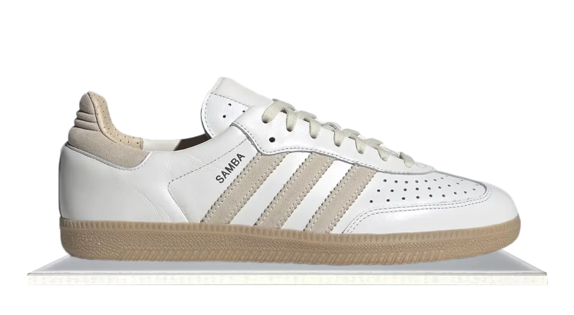 Soft foam Adidas Samba White Gum Magic Beige