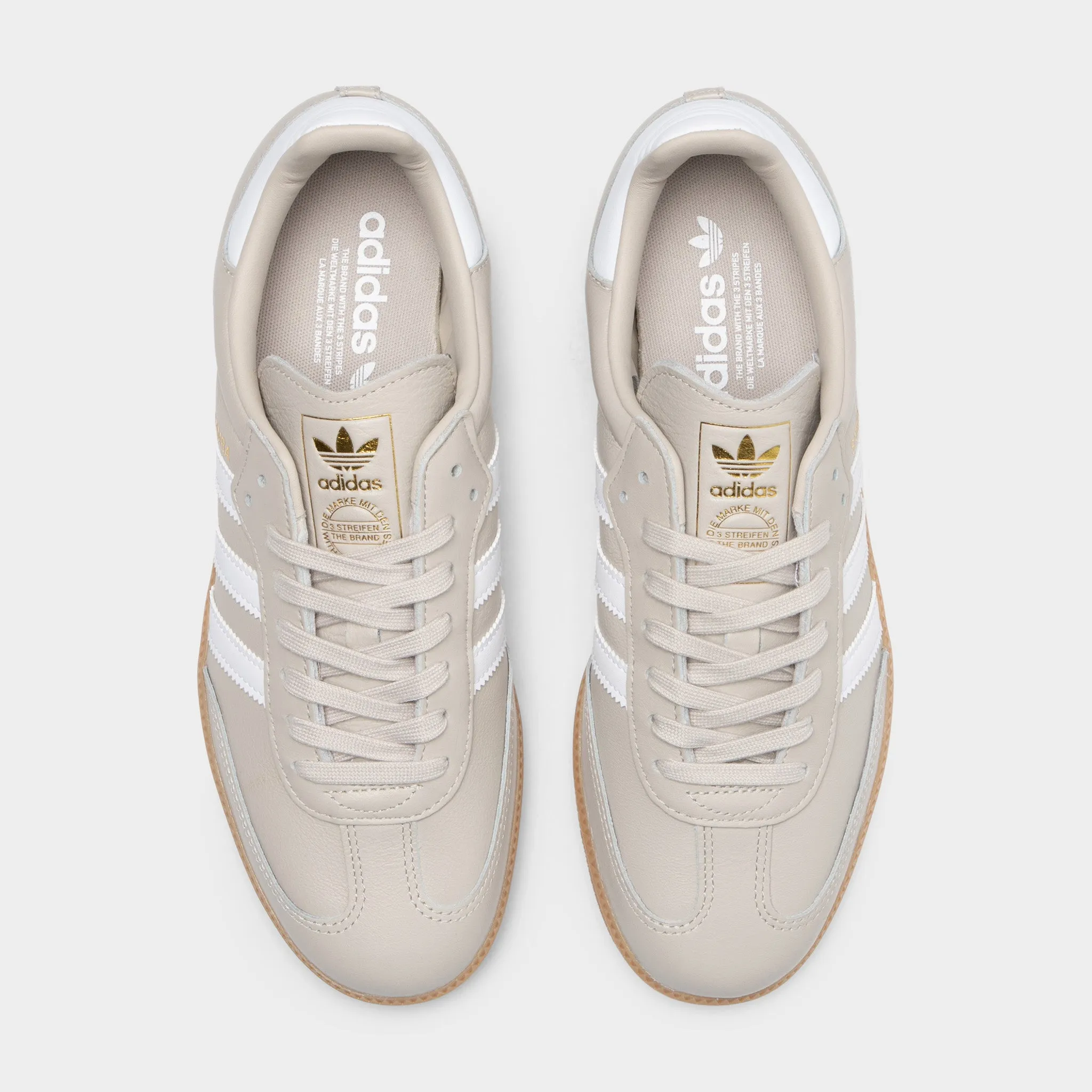Island Step Adidas Samba OG Alluminum / White - Gum