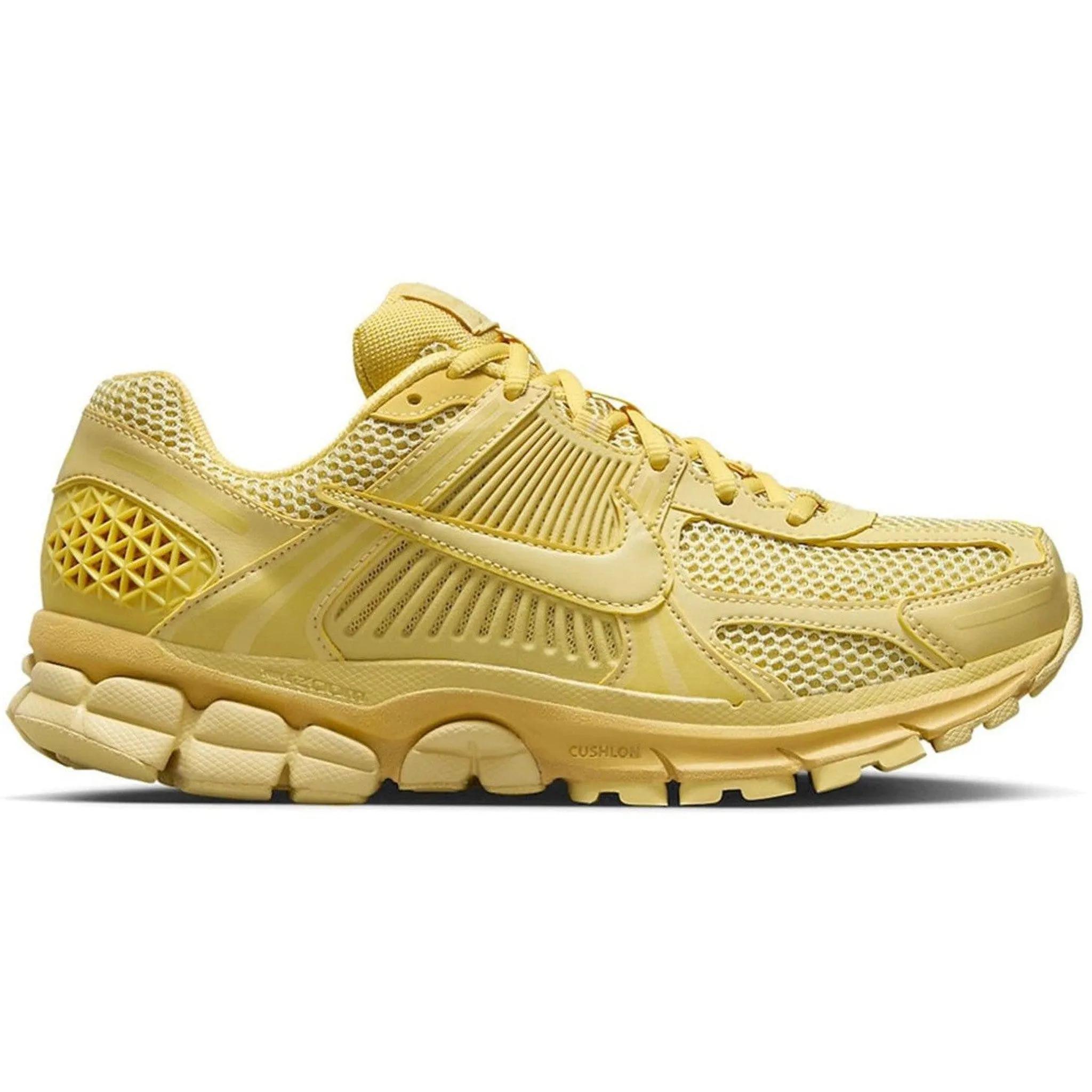 perforated shoes Mid Top Design Nike Zoom Vomero 5 Saturn Gold (Women's)