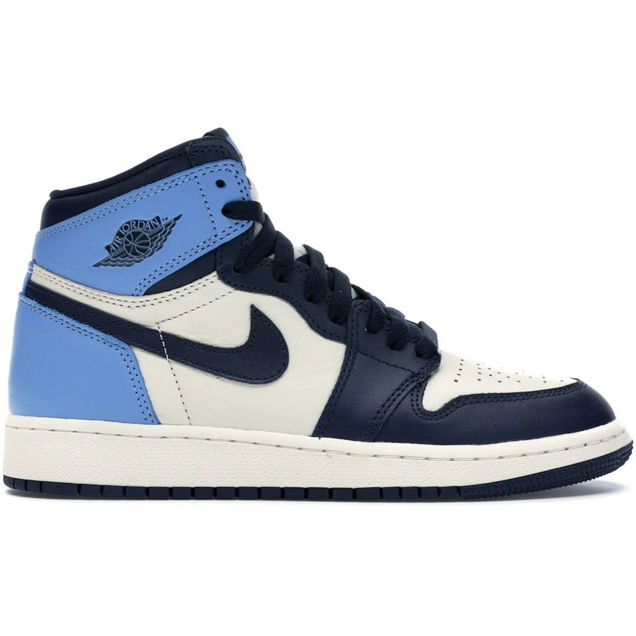 Jordan 1 Retro High Obsidian (GS) Hold Step Move Easy