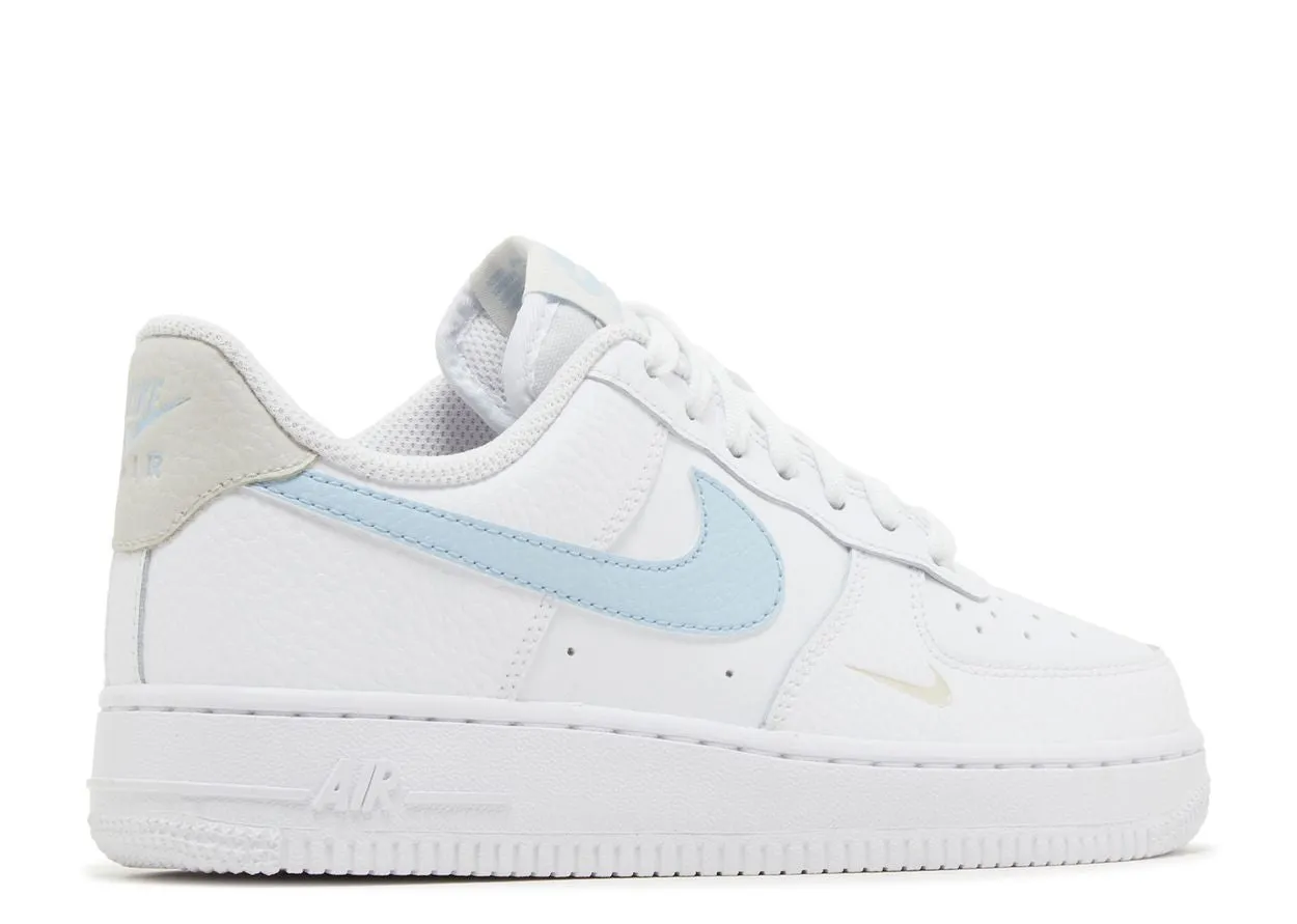 Nike Air Force 1 Low White Light Armory Blue Classic Shoes
