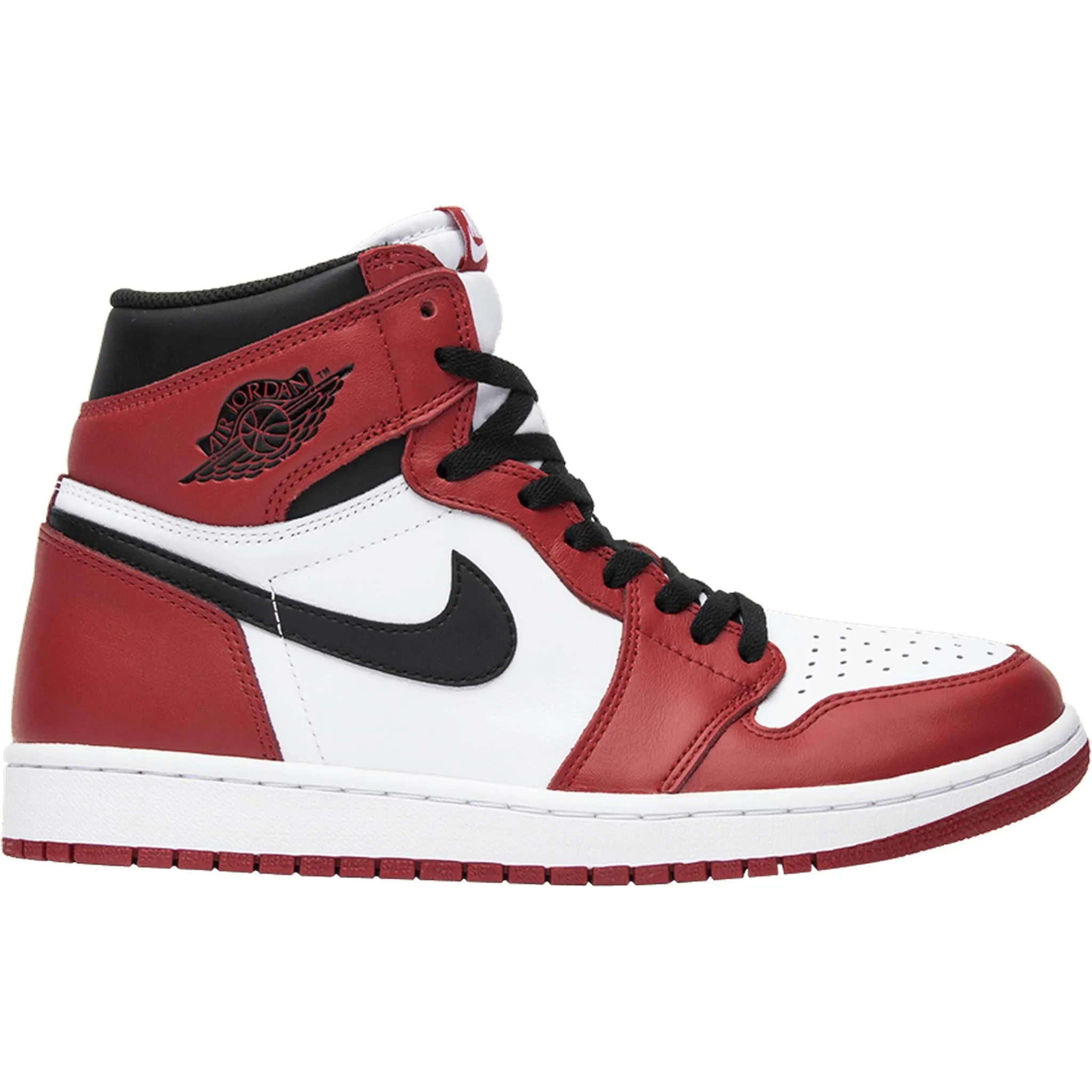 Chic Basics Rubber Sole Jordan 1 Retro Chicago (2015)