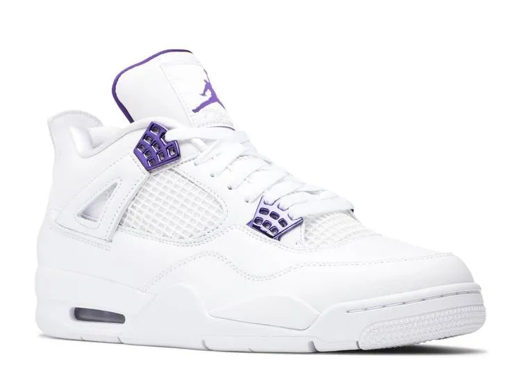 Sunrise Run Air Jordan 4 Retro Metallic Purple