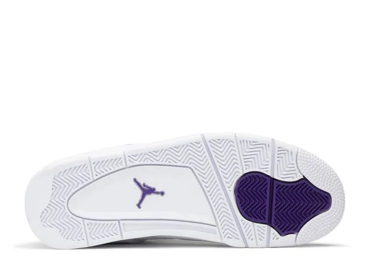 Air Jordan 4 Retro Metallic Purple Stable Steps