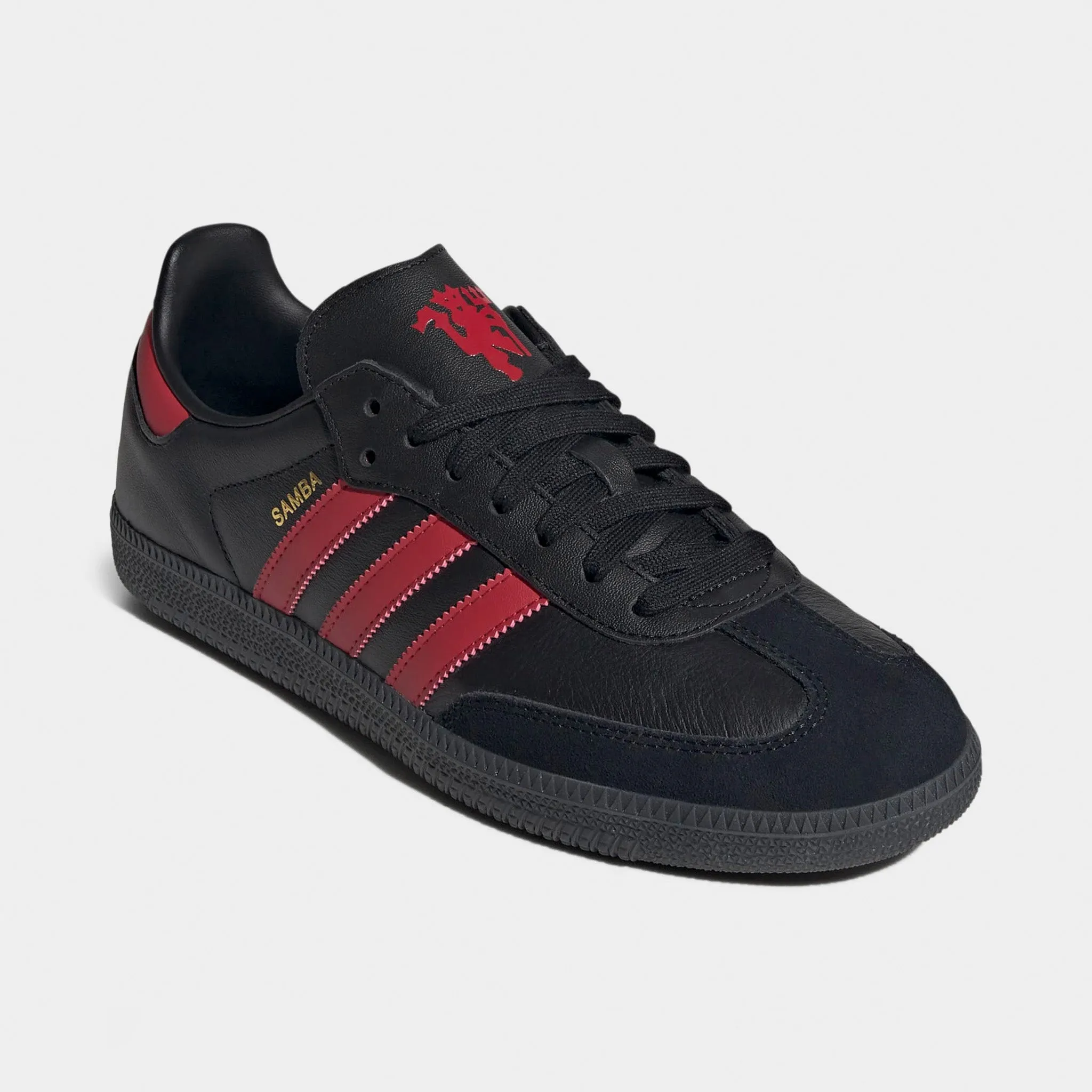 adidas MUFC Samba Black / Red Fashion Edge Travel Must