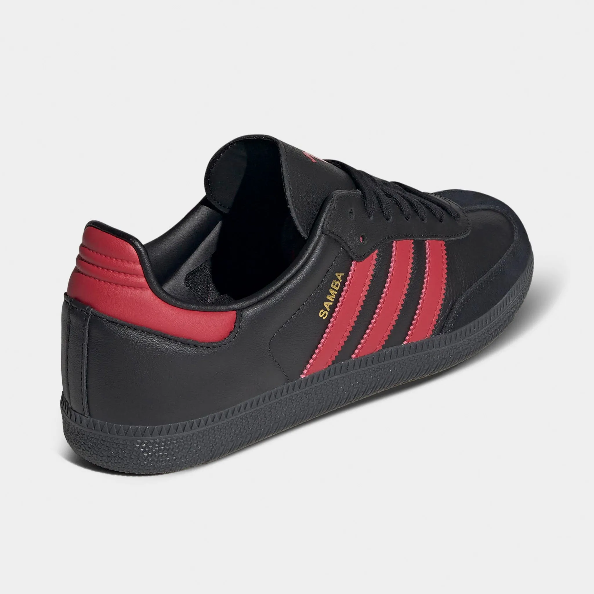 adidas MUFC Samba Black / Red Stride Easy
