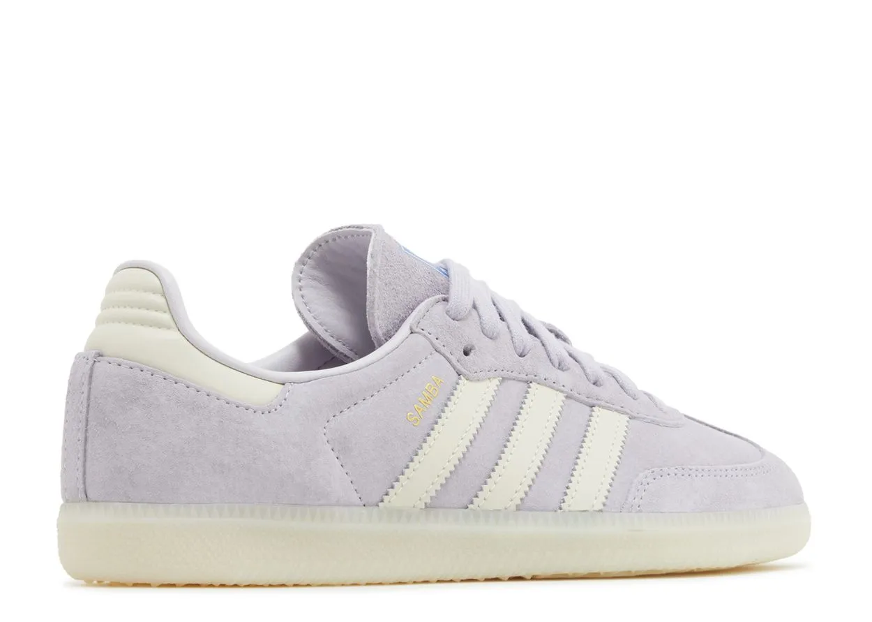 Balanced feel Adidas Samba OG Silver Dawn Chalk