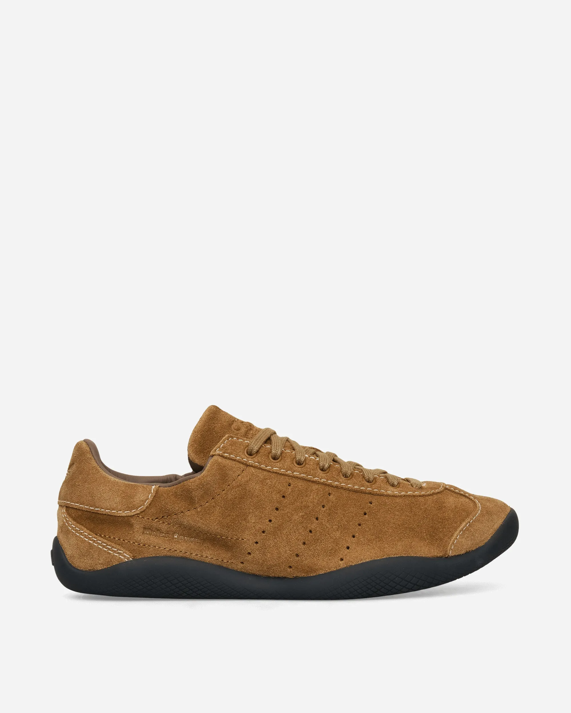 Muscle Aid Wales Bonner Karintha Suede Sneakers Earth Strata / Utility Black