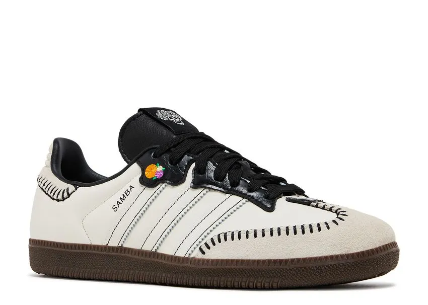 Lightweight Frame Sport Street Adidas Samba OG Da De Muertos Pack Off White