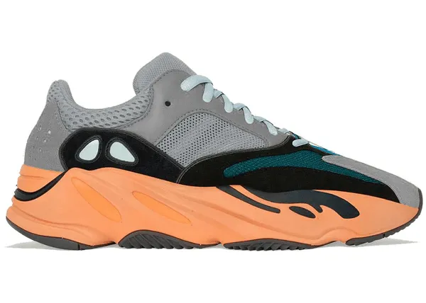Breathable Inside Low Top adidas Yeezy Boost 700 Wash Orange