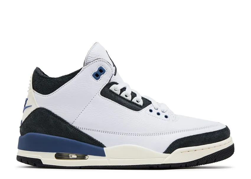 Decorative stitching Outing Ready Air Jordan 3 Retro OG SP A Ma Manire Diffused Blue