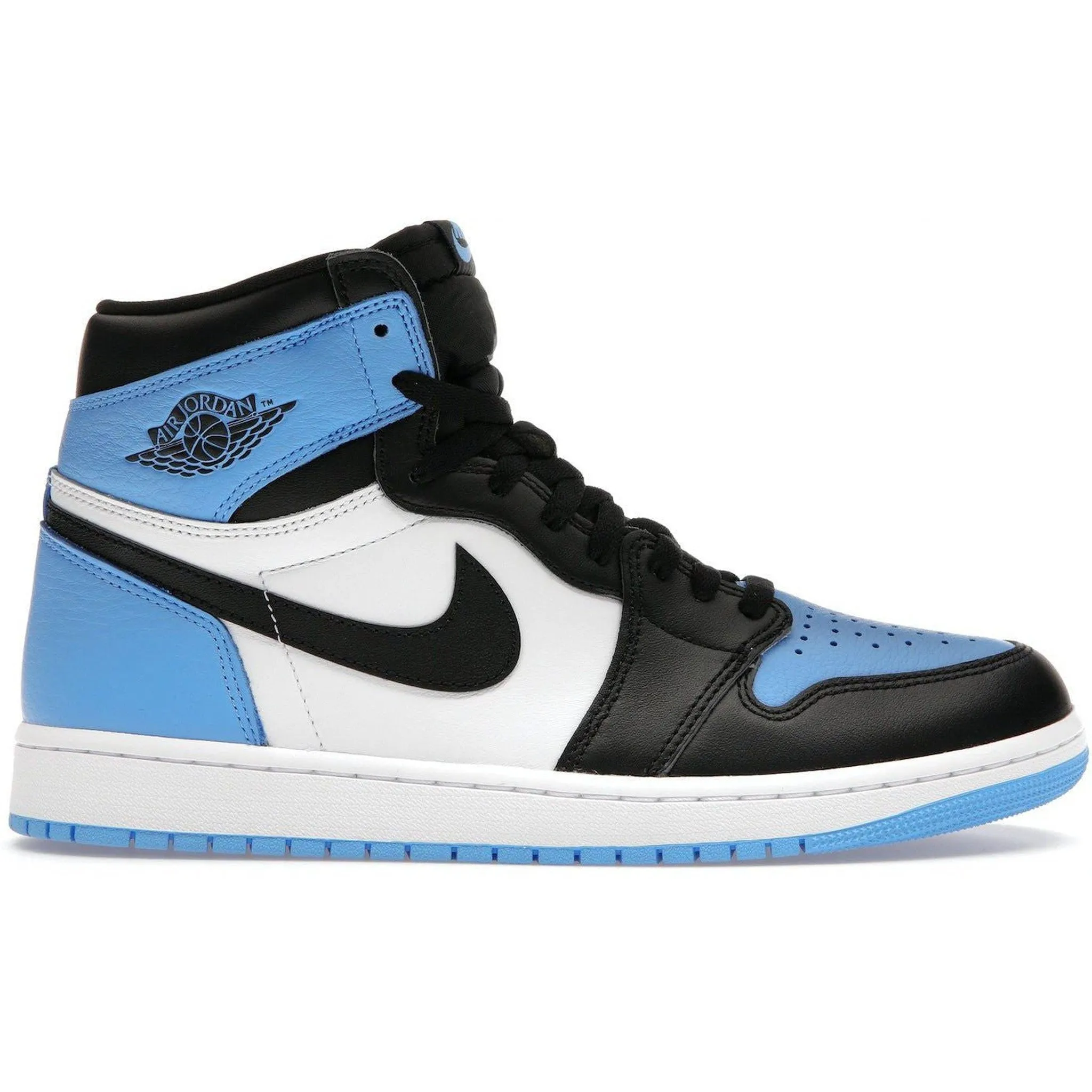 Jordan 1 Retro High OG UNC Toe Everyday Style Cushioned Sole