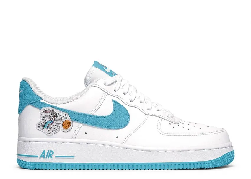 Modern Texture Smile Step Nike Air Force 1 Low Hare Space Jam