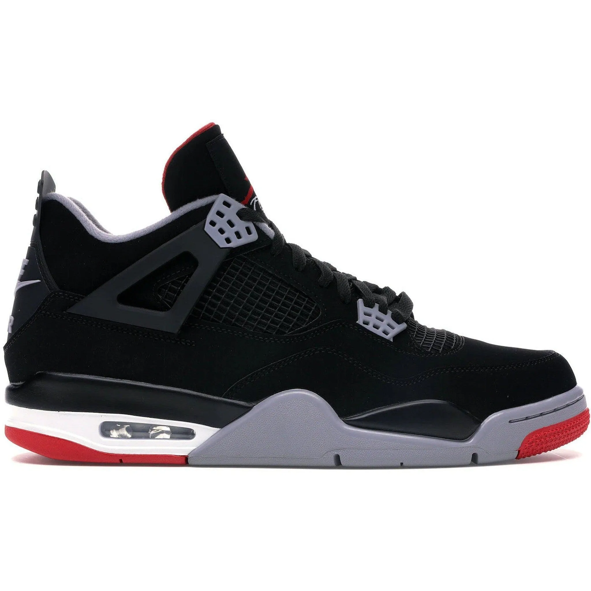 Jordan 4 Retro Bred (2019) Grounded Steps Adjustable Straps