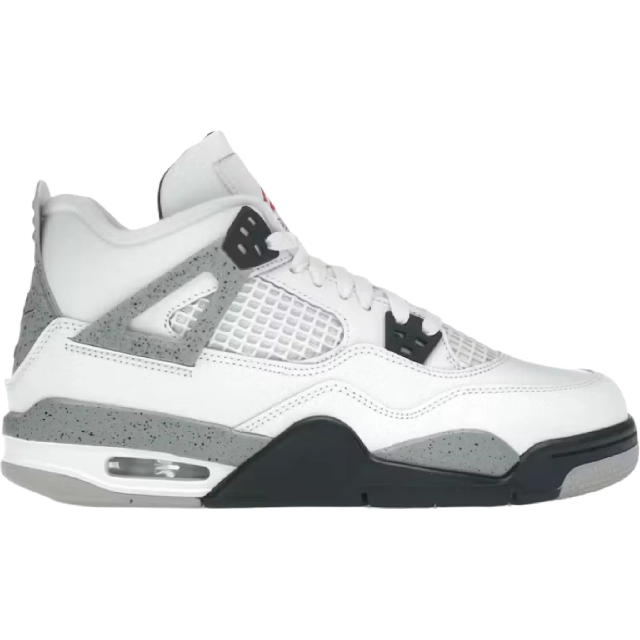 Jordan 4 Retro White Cement (2025) (GS) Sandals style