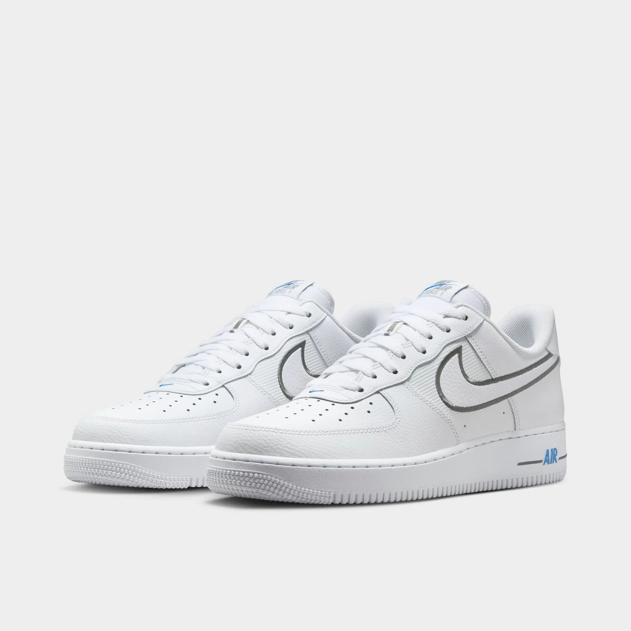 Stability control Nike Air Force 1 '07 White / Cool Grey - Photo Blue