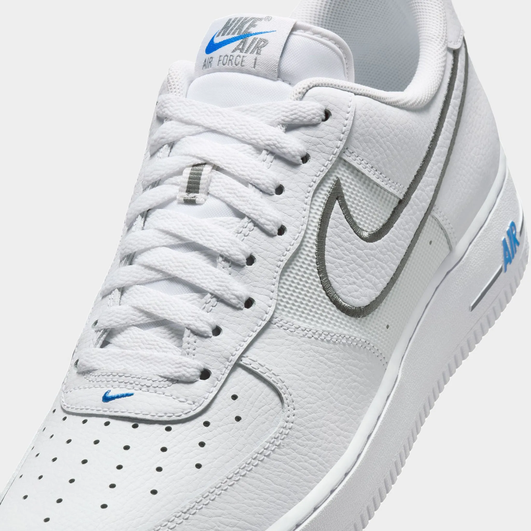Steady Grip Every Occasion Nike Air Force 1 '07 White / Cool Grey - Photo Blue