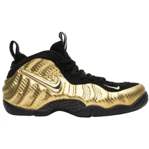 Nike Air Foamposite Pro Metallic Gold Energy Propulsion Plate On Court