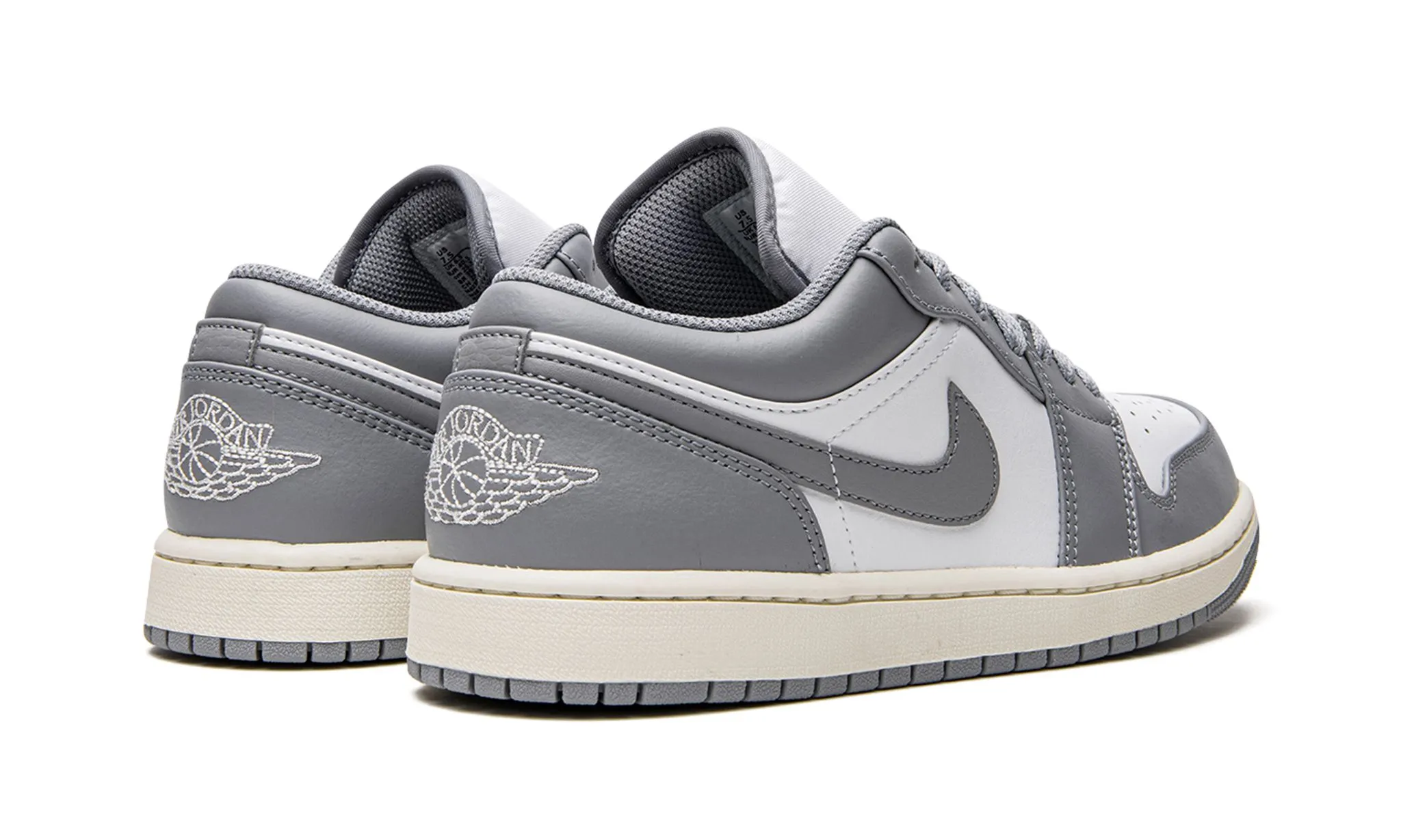 Strong Grip Suede Soft Air Jordan 1 Low Vintage Grey