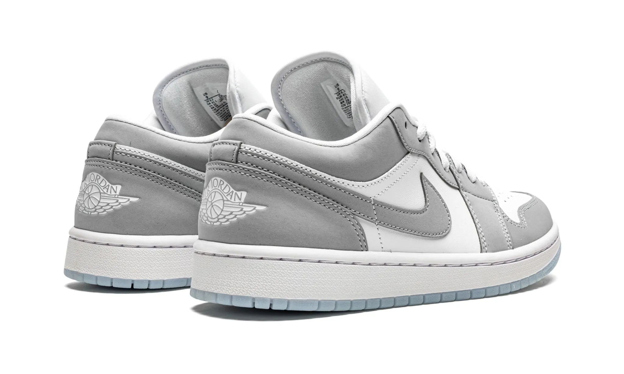 Deep Grip Business Mode Wmns Air Jordan 1 Low Wolf Grey