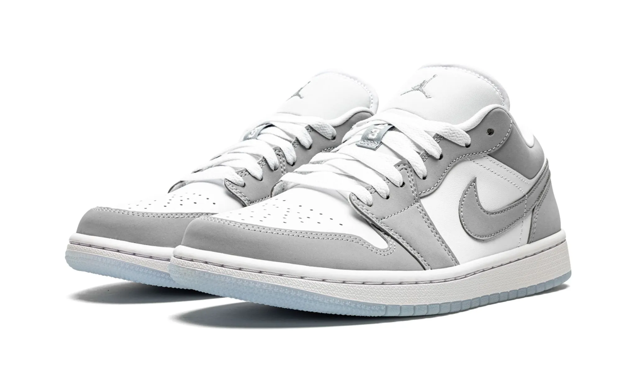 Wmns Air Jordan 1 Low Wolf Grey Arch support Mesh Cool