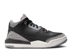 Zip Up Fresh Wear Air Jordan 3 Retro Black Cement (PS)