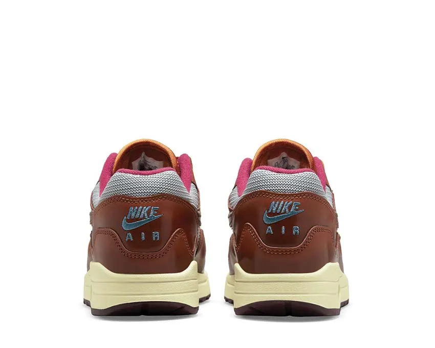 Nike Air Max 1 x Patta "Dark Russet" Dog Pace Style Fit