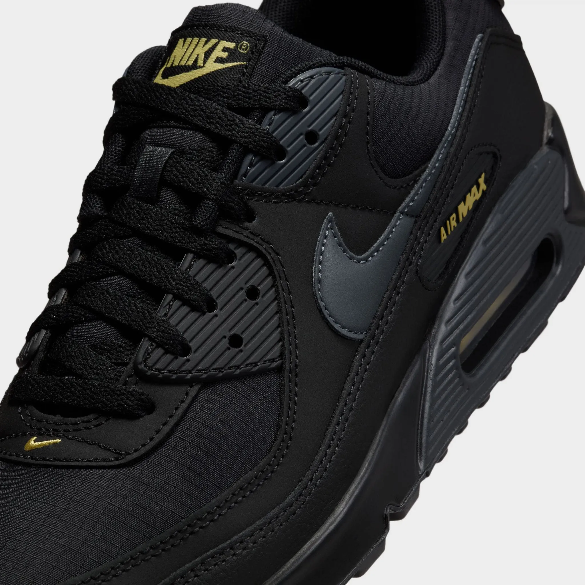 Nike Air Max 90 Black / Buff Gold - Anthracite All Day Wear