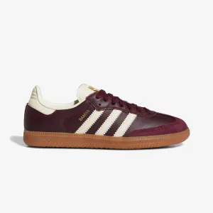 Short Distance Adidas Originals | SAMBA OG { MARRON/CREAM WHITE/GOLD METALLIC