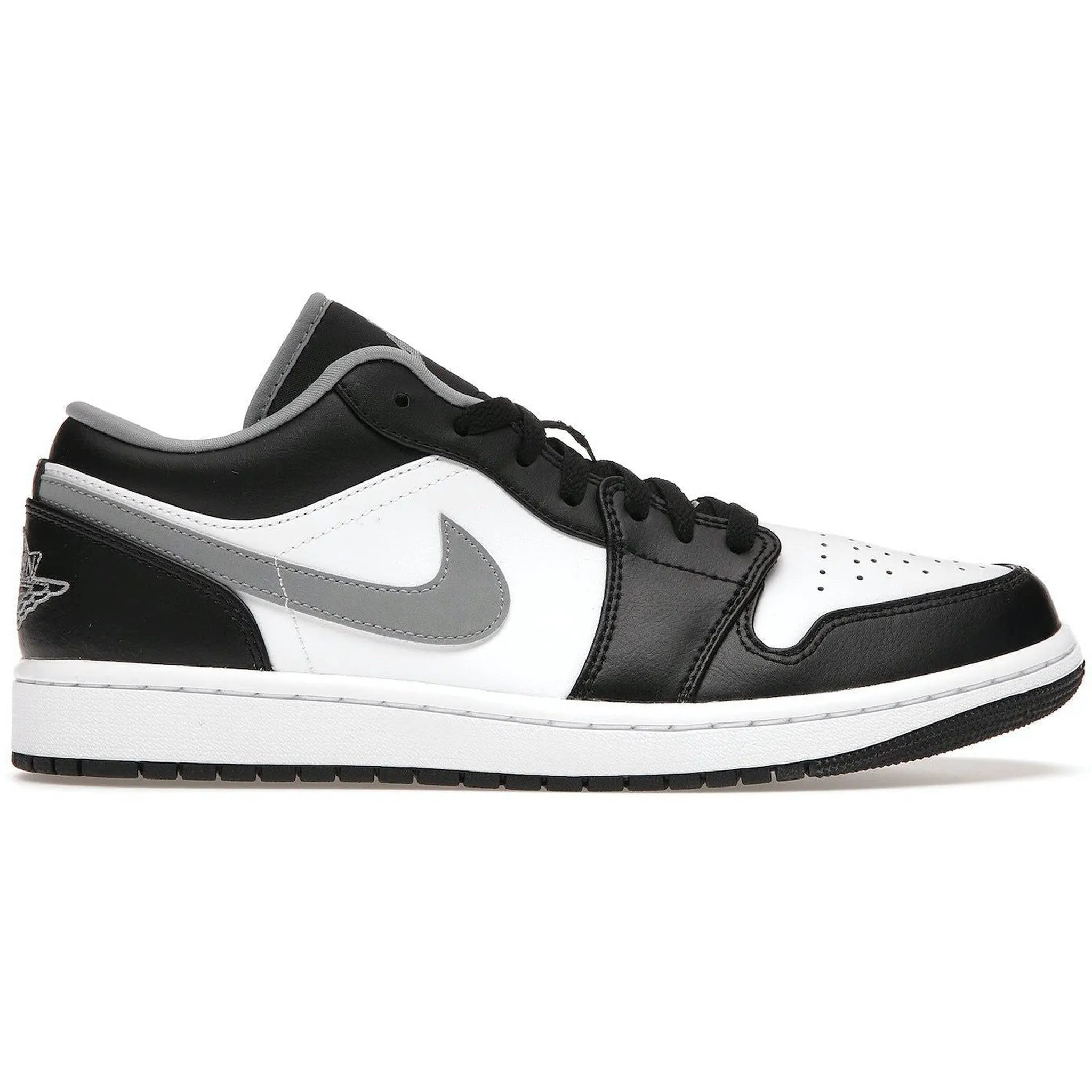 Jordan 1 Low Black White Grey ShockAbsorbing Classic