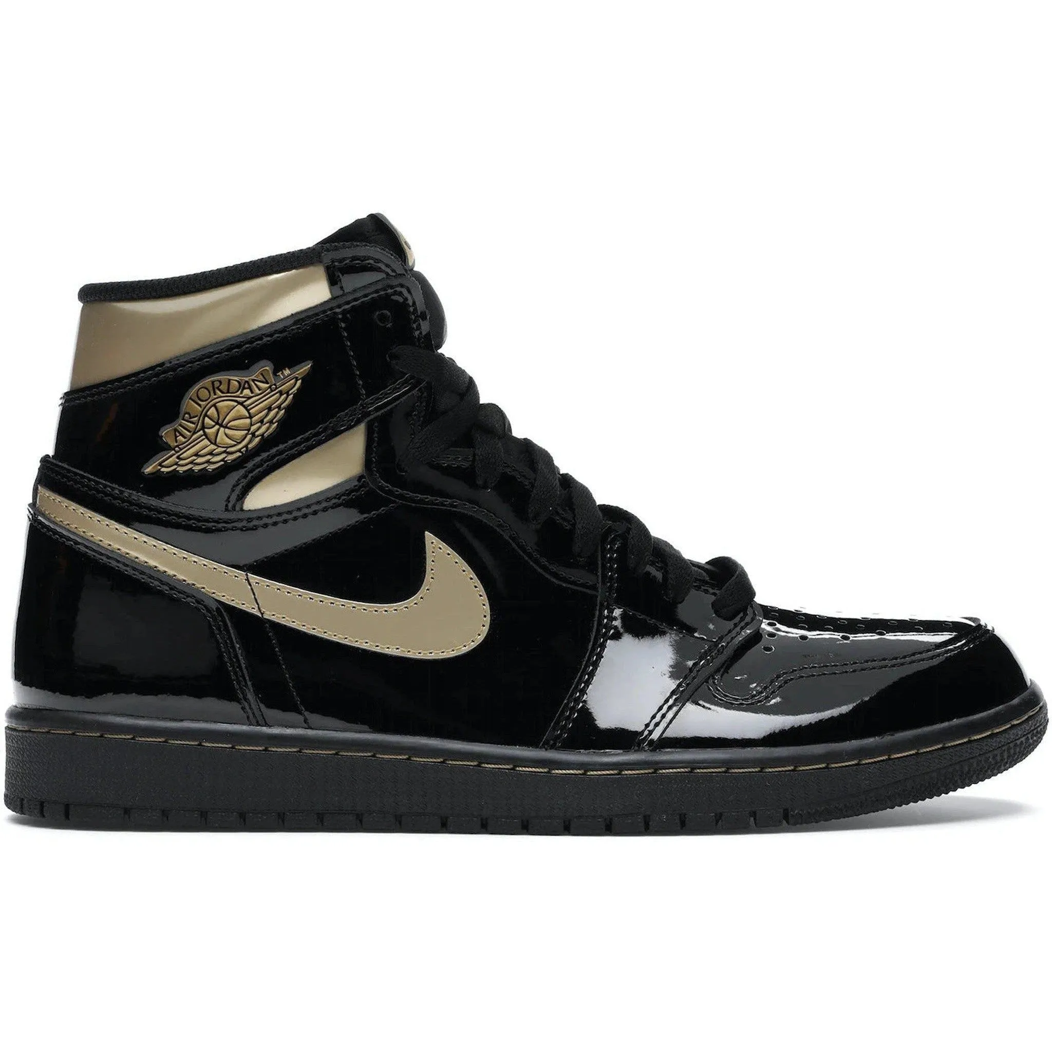 Jordan 1 Retro High Black Metallic Gold (2020) Coffee Run