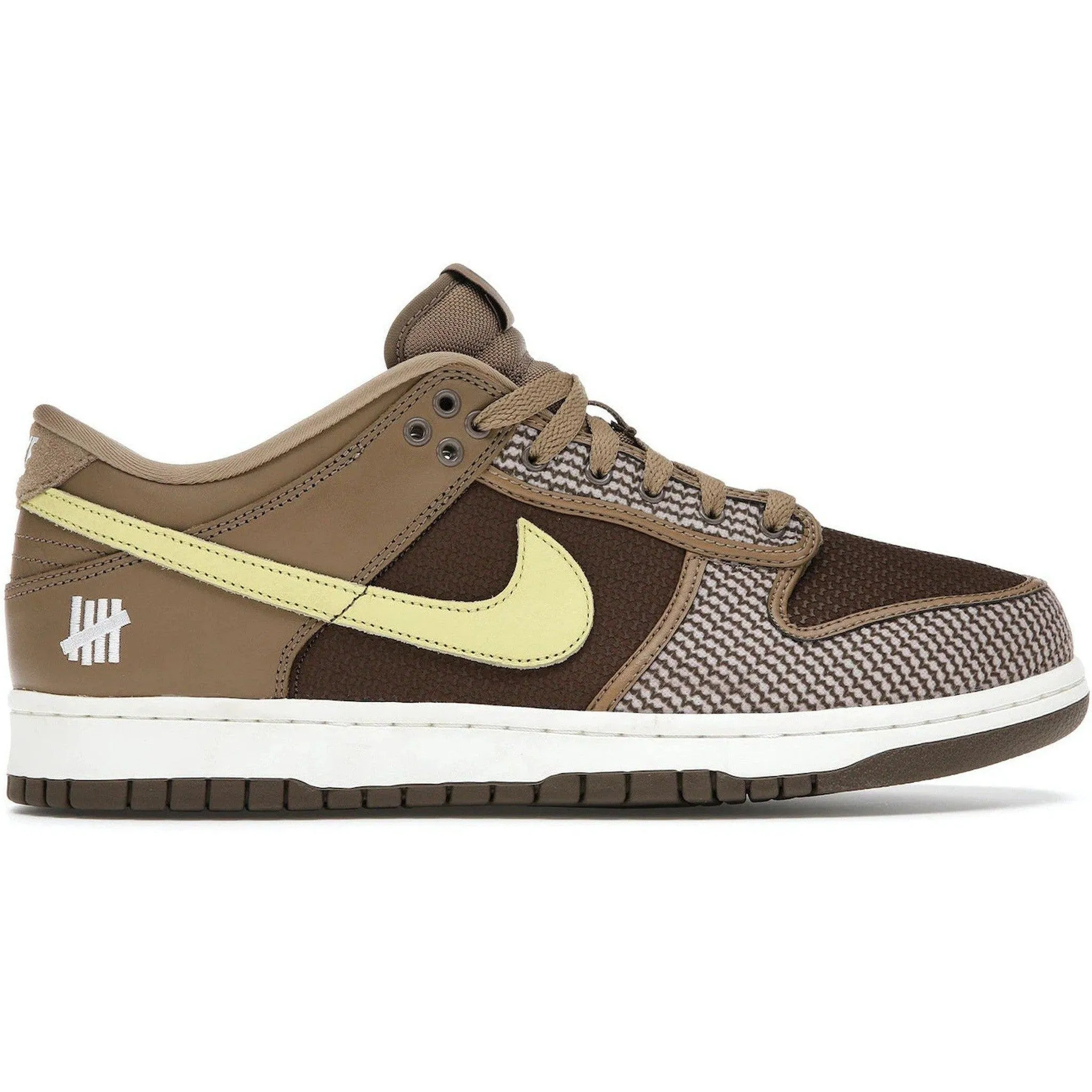 Nike Dunk Low SP Undefeated Canteen Dunk vs. AF1 Pack Work Pace Comfort Upper Material