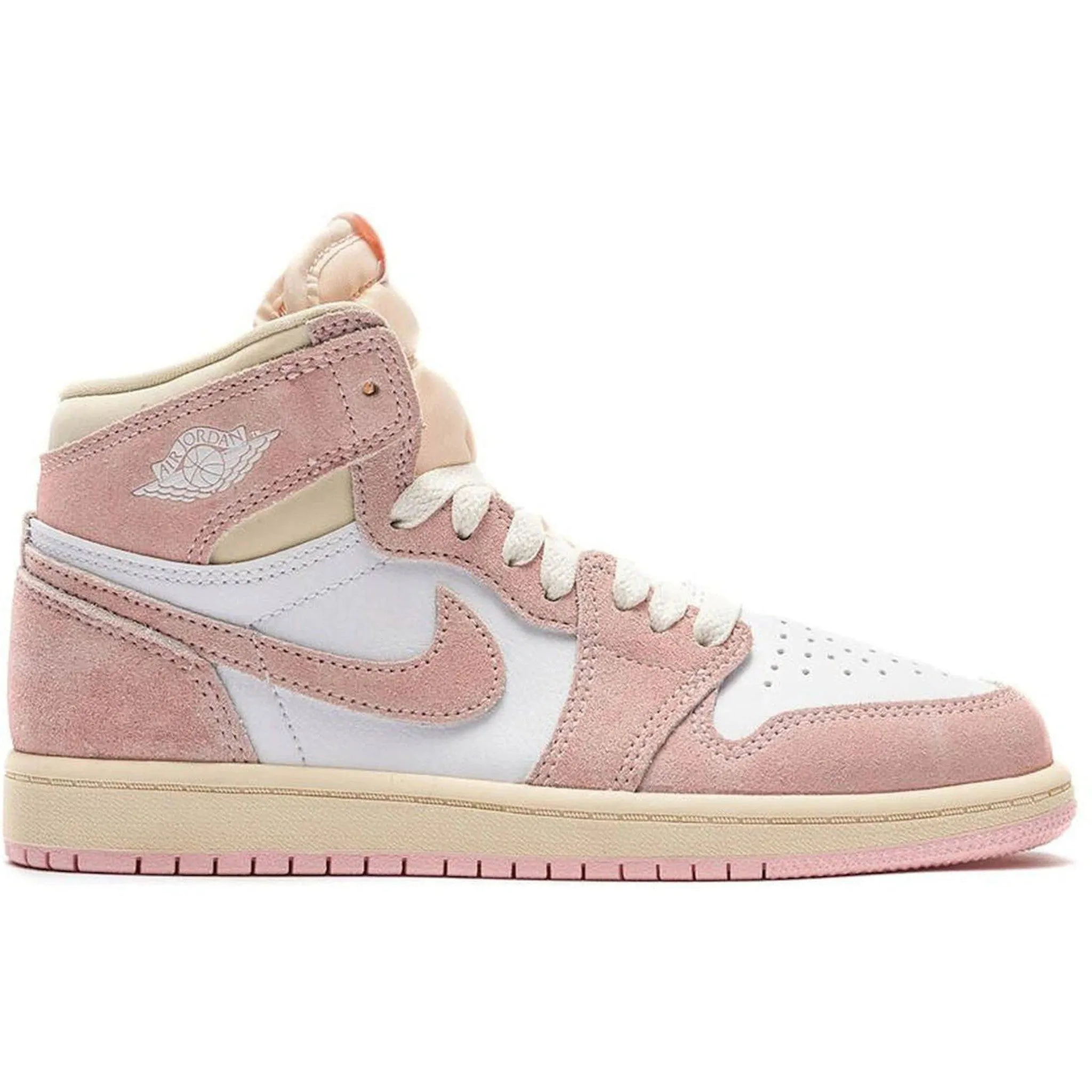 Jordan 1 Retro High OG Washed Pink (PS) outdoor mode